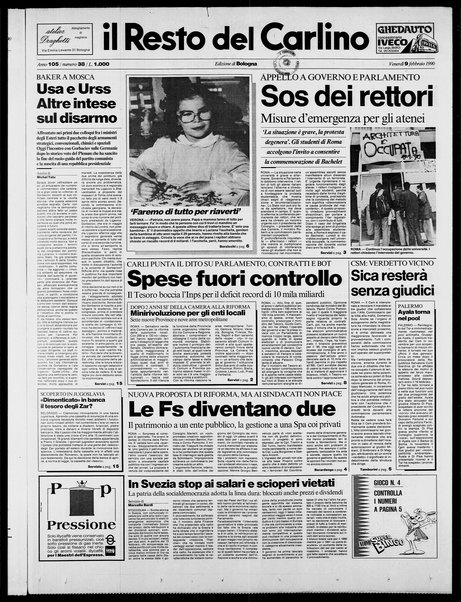 Il Resto del Carlino : giornale dell'Emilia